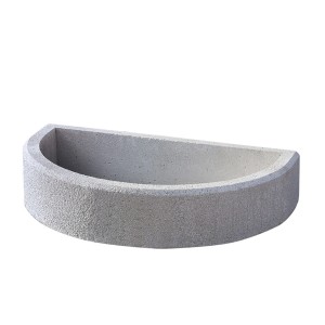 Extension de base en béton Buschbeck pour cheminées de grill, pour une hauteur de cuisson confortable.