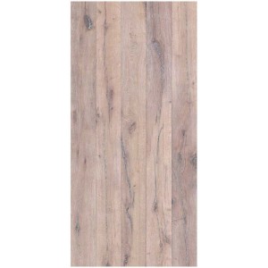 Pannello posteriore doccia Breuer effetto legno rovere rustico, 100x210 cm.