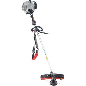 Al-Ko BC 400 L débroussailleuse thermique : Coupe-bordure avec harnais et tête de coupe pour jardinage.