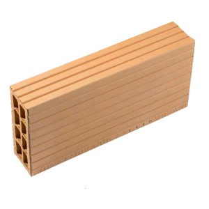 Hohlstein CG 8, 20x40x8 cm, für den Bau von Mauern und Trennwänden.