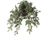 Mica Decorations Kunstpflanze Tradescantia hängend Ø 25 cm / Höhe 45 cm