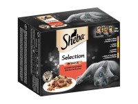 Sheba® Katzen-Nassfutter Selection in Sauce Herzhafte Komposition 12 x 85 g