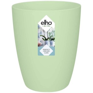 Pot pour orchidée Brussels high vert clair, Ø 12,5 cm, pour une ventilation optimale des racines.