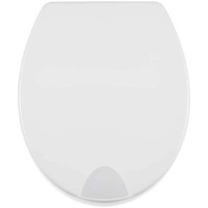 Sedile WC Diaqua® Comfort in Duroplast bianco con chiusura ammortizzata.