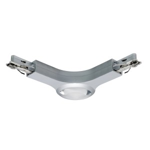 Paulmann URail Connecteur en L LED pour systèmes de rails, chrome mat.