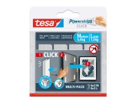 Tesa Powerstrips Click Combo Medium/Large 6 x 2 M und 8 x 2 L Tesa Powerstrips Click Combo Medium/Large 6 x 2 M und 8 x 2 L