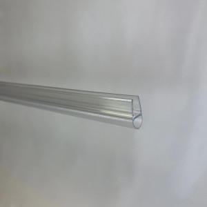 Profilé d'étanchéité vertical transparent Breuer pour douche Espira, verre 6 mm.
