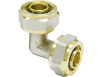 Schraub-Winkel 90° Messing 16 mm