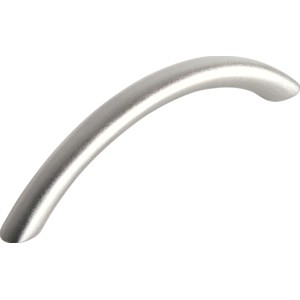 Maniglia 908 in alluminio cromato opaco per mobili.