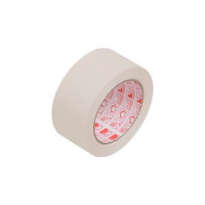 Ruban de masquage beige LUX, 50 mm de large, pour travaux de tapisserie intérieure.