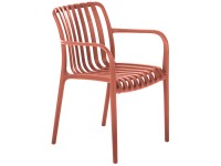 Greemotion Stapelsessel Tinto Kunststoff Rot (HxBxT) 81 x 56 x 58 cm