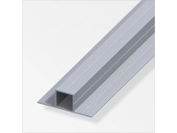 Combitech Quadrat 2 Schenkel 180° Aluminium 23,5 x 1 m