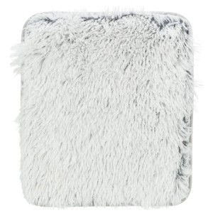 Tapis de couchage doux blanc et noir Trixie Harvey pour étagères, 33x38cm, en peluche polyester.