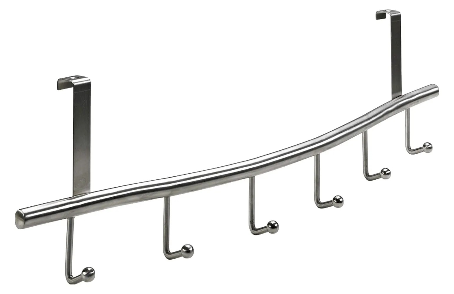 Organizzazione Interni Kitlit Set Di 4 Ganci Per Porta In Acciaio Inox - Foto 12