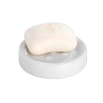 Wenko Porte-savon Polaris céramique Blanc