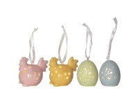 Star Trading LED-Figur Esther Mehrfarbig 7,5 x 8,5 x 6 cm