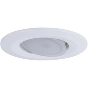Spot encastrable LED Paulmann Calla, lot de 3, blanc mat, orientable, 4000K, IP65.
