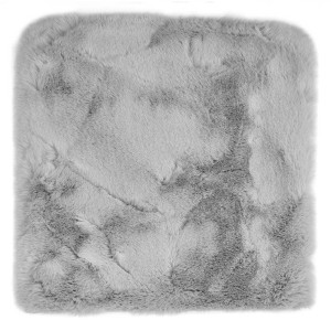 Cuscino per sedia Coste grigio (40x40 cm) in poliestere con superficie soffice.