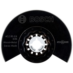 Lame de scie segment Bosch Pro ACZ 85 EB pour bois et métal, coudée, 85 mm.