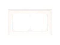 Hager Unterputz-Abdeckrahmen Kallysto waagerecht Weiss Gr. 2 x 1 Hager Unterputz-Abdeckrahmen Kallysto waagerecht Weiss Gr. 2 x 1