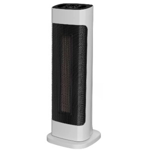 Termoventilatore a torre bianco Sonnenkönig Mersin con funzione touch e oscillazione.