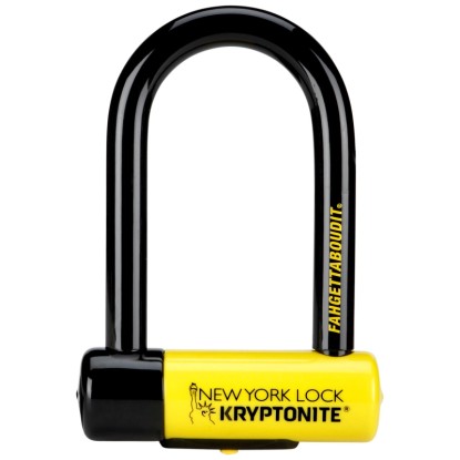 Kryptonite New York Fahgettaboudit Mini Bügelschloss 152 x 98 mm / Ø 18 mm