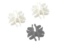 Fackelmann Schneeflocken-Kabelmanager Tecno 3 Stk.