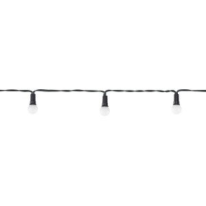 Catena luminosa solare Concata Berry, 6,9 m, con 50 LED per giardino e balcone.