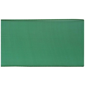 Nastro di organza verde scuro, larghezza 38 mm, lunghezza 5 m, ideale per decorare e creare.