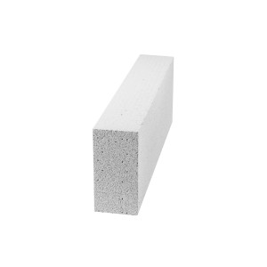 Ytong Planblock, 599x199x115 mm, für Innenwände. Porenbetonstein in Weiß.