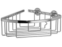 Nie Wieder Bohren Eck-Duschkorb Aluxx AL111CR verchromt Nie Wieder Bohren Eck-Duschkorb Aluxx AL111CR verchromt