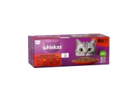 Whiskas Frischebeutel Klassische Auswahl in Gelee 1+ / 60 x 85 g