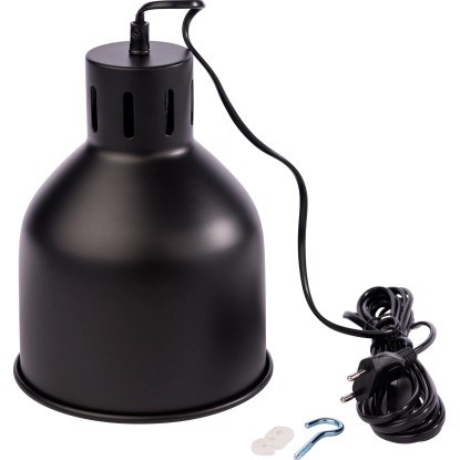 Venso E27-Lampenschirm Saga Schwarz