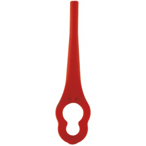 Einhell set lame di ricambio (20 pz.) per tagliaerba a batteria GE-CT 18 Li, rosso.