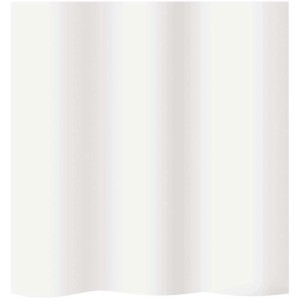 Tenda doccia bianca Diaqua Basic in tessuto, 180x180 cm, in poliestere idrorepellente.