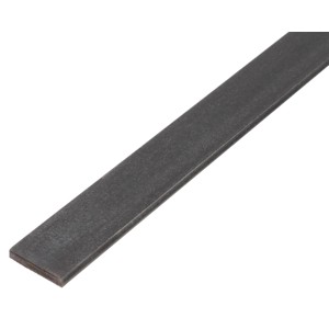 Barra piatta in acciaio, 6x30x2000 mm, laminata a caldo.