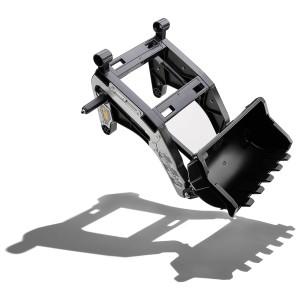 Falk SuperLoader caricatore frontale Gr. M per trattori per bambini, robusto e regolabile.