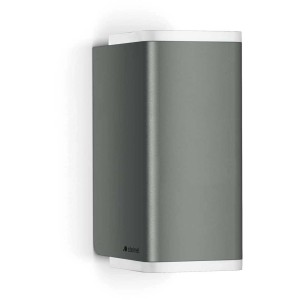 Lampada da esterno Steinel L 930 antracite, elegante applique per esterni.