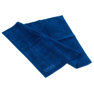 Blaues Gyeon Mikrofasertuch Q²M BaldWipe EVO, 40x40 cm, für Autopflege.