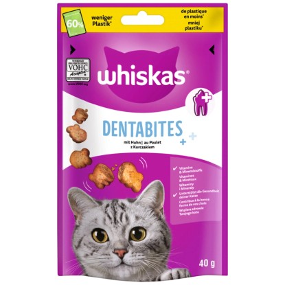 Whiskas Snack Dentabites con pollo 40 g