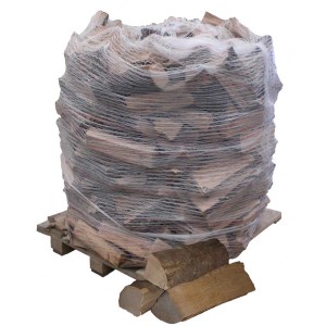 Stère de bois de chauffage hêtre, bûches d'env. 32-37cm, emballé sur palette.