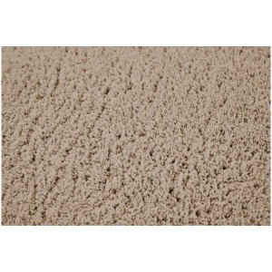 Tapis à poils longs San Paolo taupe, 60x130 cm. Poils doux pour une ambiance chaleureuse.
