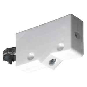 Hettich SAH 14 gancio per pensile, plastica bianca, per accessori mobili.