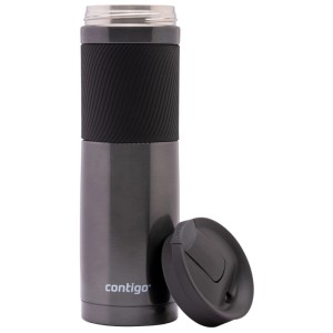 Contigo Thermobecher Byron, acciaio inox grigio, 720 ml con coperchio.