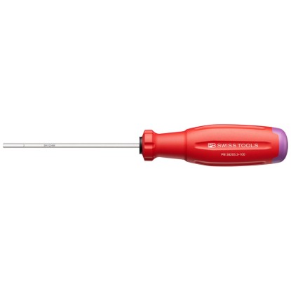 PB Swiss Tools Innensechskant-Schraubenzieher Evo Stahl Rot Gr. 3 / 100 mm