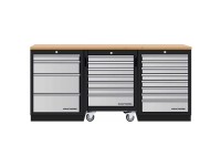 Kraftwerk Werkbank Mobilio 3er-Standard-Kombi Multiplex Buche