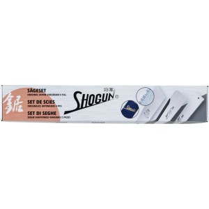 Shogun Set di seghe a trazione originali giapponesi 3 pezzi