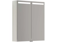 Dansani Spiegelschrank Top mit LED-Beleuchtung Weiss matt (HxB) 70,4 x 60 cm