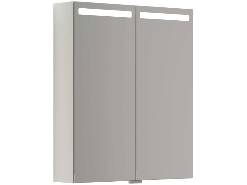 Dansani Spiegelschrank Top mit LEDBeleuchtung Weiss matt (HxB) 70,4 x