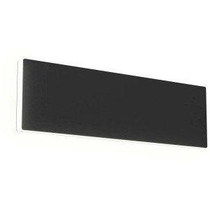 Moderne, schwarze LED-Wandleuchte von Eglo mit RGBIC und 870 Lumen für stimmungsvolle Beleuchtung.